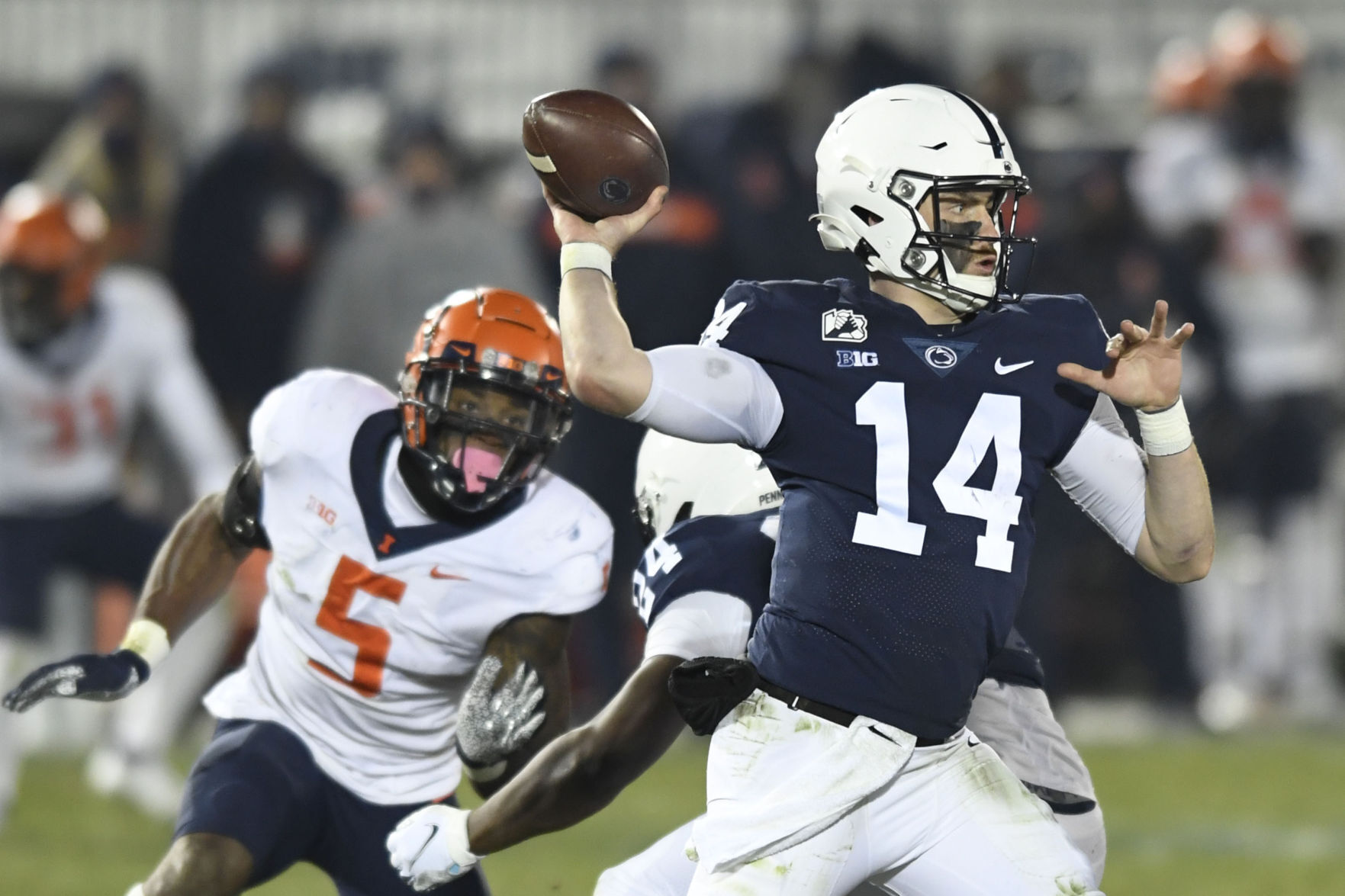 Illinois Penn St Football